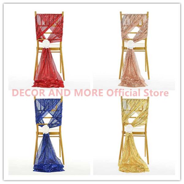 sashes 10pcs/lot wholesale sequin chair cover home banquet wedding el ties decor outdoor red/blue/black/pink/gold
sashes 10pcs/lot wholesale sequin chair cover home banquet wedding el ties decor outdoor red/blue/black/pink/gold