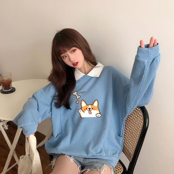 women's hoodies & sweatshirts korean harajuku women casual thin patchwork sweatshirt pullover cotton autumn winter japanese plus size, Black
women's hoodies & sweatshirts korean harajuku women casual thin patchwork sweatshirt pullover cotton autumn winter japanese plus size, Black