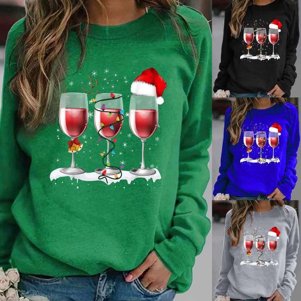 40# women's christmas print letter o neck long sleeve casual round neck crop women all-match leisure sudaderas para mujer, Black
40# women's christmas print letter o neck long sleeve casual round neck crop women all-match leisure sudaderas para mujer, Black
