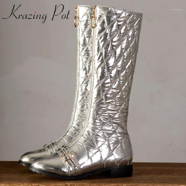 boots krazing pot large size riding buckle decorations round toe thick low heel convenient daily wear knee high l111, Black
boots krazing pot large size riding buckle decorations round toe thick low heel convenient daily wear knee high l111, Black