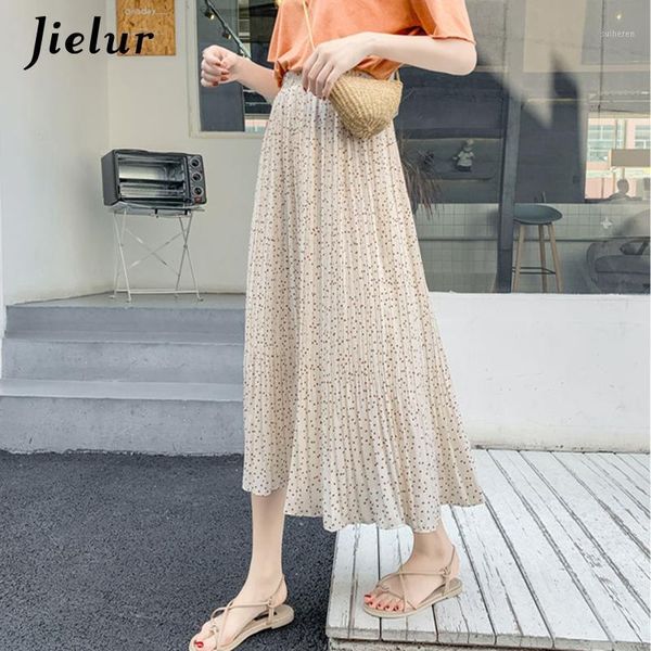 korean style loose women's skirts apricot white polka dot mid-length pleated skirt female chic elegant lady fairy faldas1, Black
korean style loose women's skirts apricot white polka dot mid-length pleated skirt female chic elegant lady fairy faldas1, Black