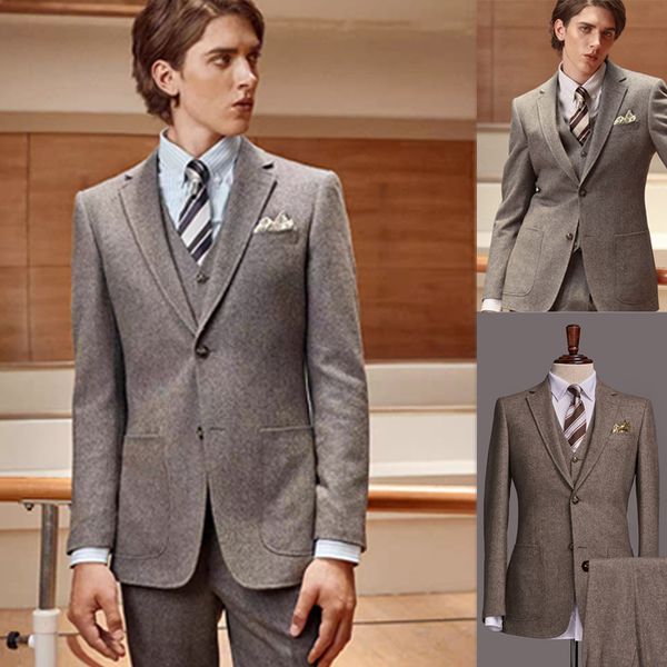 mens blazers groom tuxedos two-button handsome groomsmen custom made man suit bridegroom 3 pcs suits (jacket+vest+pants), Black;gray
mens blazers groom tuxedos two-button handsome groomsmen custom made man suit bridegroom 3 pcs suits (jacket+vest+pants), Black;gray