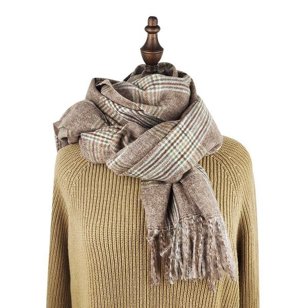 scarves 2021 women's fashion tassel plush plaid scarf warm and thickened autumn winter, Blue;gray
scarves 2021 women's fashion tassel plush plaid scarf warm and thickened autumn winter, Blue;gray