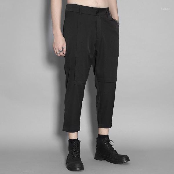 gangfengqiuzhuang dark personality three-dimensional cutting and stitching slim matching trousers men's casual pants1, Black
gangfengqiuzhuang dark personality three-dimensional cutting and stitching slim matching trousers men's casual pants1, Black