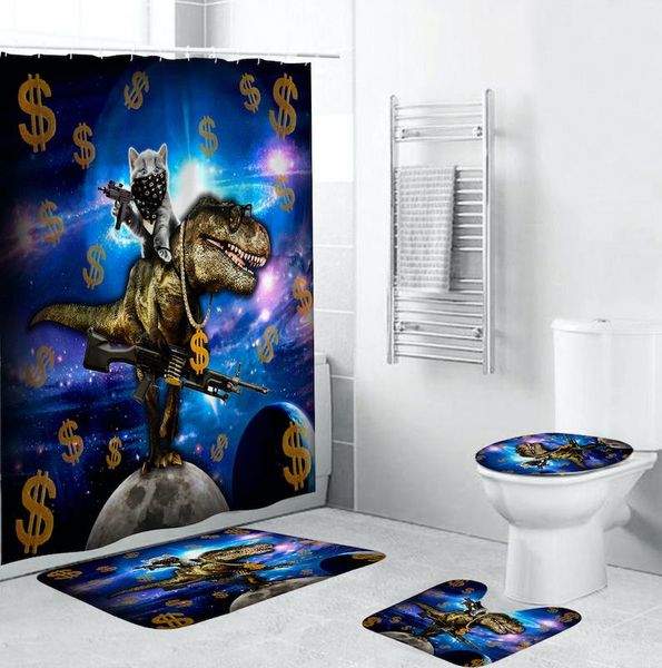 bath accessory set 3d-printed animal party shower curtain mat kitchen toilet carpet non-slip floor
bath accessory set 3d-printed animal party shower curtain mat kitchen toilet carpet non-slip floor