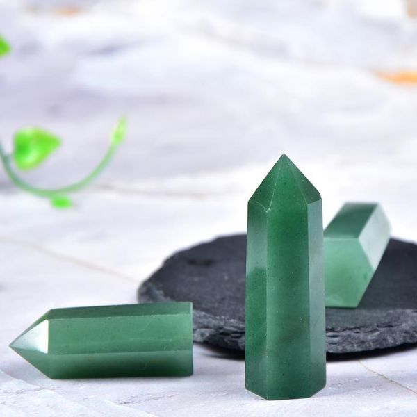 natural crystal aventurine quartz point healing stone hexagonal prisms 50-80mm obelisk wand treatment stone diy jlldrn, Black
natural crystal aventurine quartz point healing stone hexagonal prisms 50-80mm obelisk wand treatment stone diy jlldrn, Black