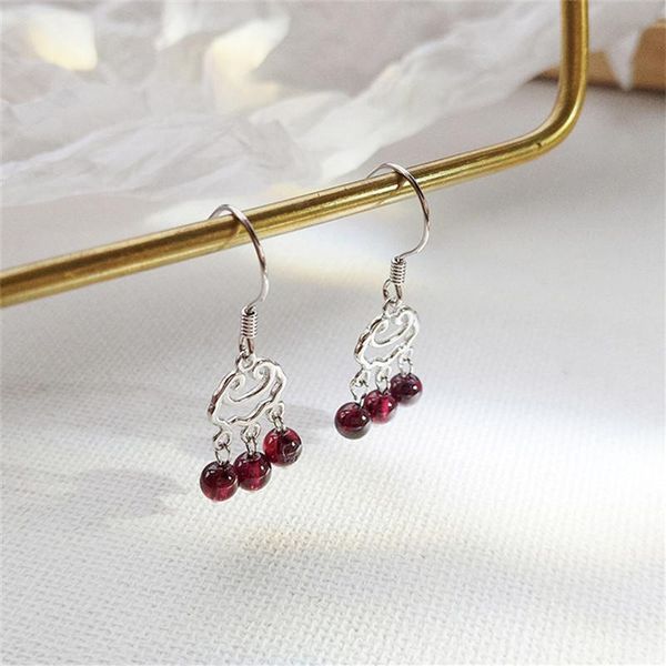 dangle & chandelier obear retro ethnic style longevity lock tassel earrings for women temperament wild red siver plated ear jewelry, Silver
dangle & chandelier obear retro ethnic style longevity lock tassel earrings for women temperament wild red siver plated ear jewelry, Silver