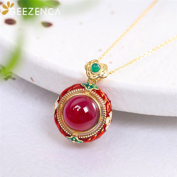 vintage 925 sterling silver thai red corundum enamel gemstone pendant for women ethnic cloisonne necklace pendants without chain q1218
vintage 925 sterling silver thai red corundum enamel gemstone pendant for women ethnic cloisonne necklace pendants without chain q1218