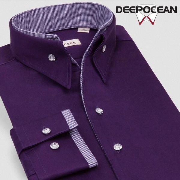 deepocean men shirts fashion cotton shirts men clothing autumn winter casual slim business shirt 1, White;black
deepocean men shirts fashion cotton shirts men clothing autumn winter casual slim business shirt 1, White;black