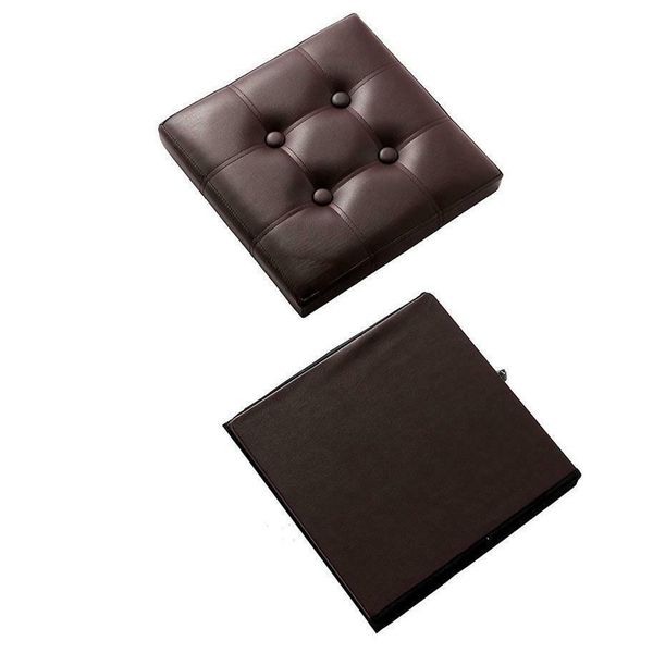 foldable faux leather storage ottoman square cube foot rest stool/seat -15 x 15
foldable faux leather storage ottoman square cube foot rest stool/seat -15 x 15