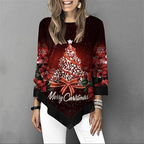 zity women christmas t-shirt plaid splice hem long sleeve cute tunic designer clothes women christmas harajuku 201125, White
zity women christmas t-shirt plaid splice hem long sleeve cute tunic designer clothes women christmas harajuku 201125, White
