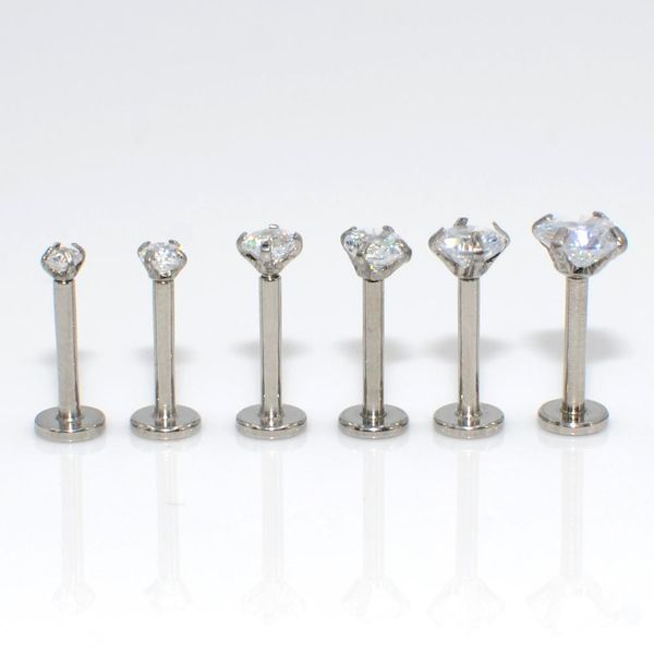 40pcs steel crystal labret lip rings heart star round zircon orelha cartilage ear helix stud tragus barbell piercings jewelry q jllafb, Silver
40pcs steel crystal labret lip rings heart star round zircon orelha cartilage ear helix stud tragus barbell piercings jewelry q jllafb, Silver