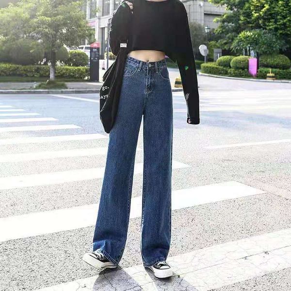 breen for woman harajuku denim wide led high-waisted loose ladies korean blue brim pants all-match streetwear full length
breen for woman harajuku denim wide led high-waisted loose ladies korean blue brim pants all-match streetwear full length