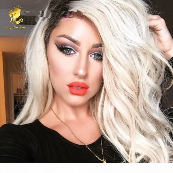 1b 613 glueless full lace wigs remy human hair with baby hair ombre 1b 613 dark roots blonde for black women, Black;brown
1b 613 glueless full lace wigs remy human hair with baby hair ombre 1b 613 dark roots blonde for black women, Black;brown