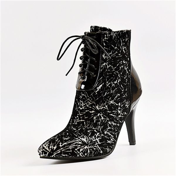 2021 the new party style to ankle glitter matching color bow-up zipper high stiletto riding boots women's shoes x367, Black
2021 the new party style to ankle glitter matching color bow-up zipper high stiletto riding boots women's shoes x367, Black