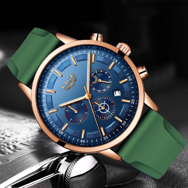 lige brand luxury analog quartz watches men stainless steel waterproof moon phase date watch relogio masculino+box, Slivery;brown
lige brand luxury analog quartz watches men stainless steel waterproof moon phase date watch relogio masculino+box, Slivery;brown