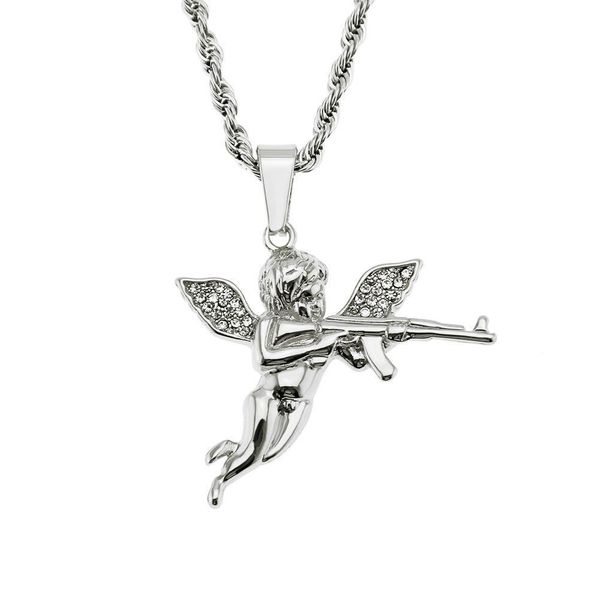 christmas present 2020 designer necklace revengeangel revenge angel diamond pendant necklace pendant men's accessories angel jewelry, Black
christmas present 2020 designer necklace revengeangel revenge angel diamond pendant necklace pendant men's accessories angel jewelry, Black