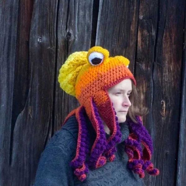 christmas couples hand weave knit wool hats party funny tricky headgear creative hand-woven ocs hat sombrero de pulpo, Blue;gray
christmas couples hand weave knit wool hats party funny tricky headgear creative hand-woven ocs hat sombrero de pulpo, Blue;gray