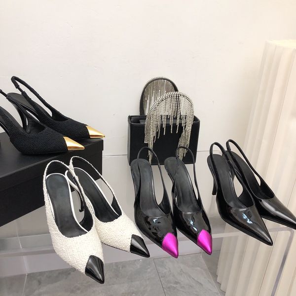 2022 spring autumn vogue pointy women sandals designer temperament elegant stilettos wedding banquet high heels outdoor single shoes comfort, Black
2022 spring autumn vogue pointy women sandals designer temperament elegant stilettos wedding banquet high heels outdoor single shoes comfort, Black