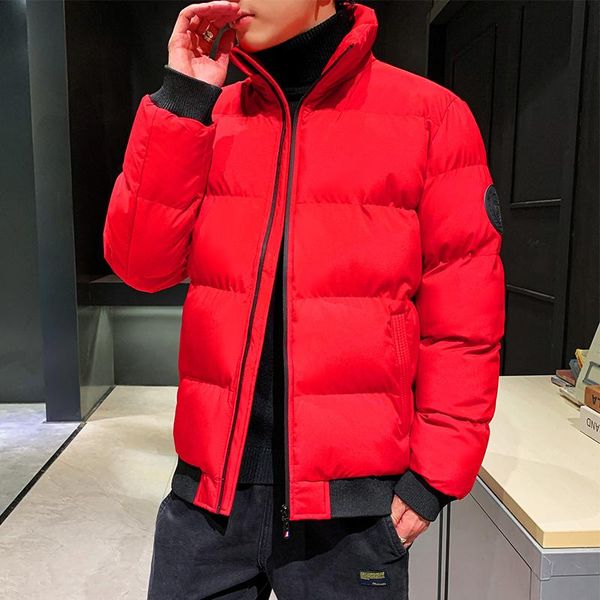 men's down & parkas winter men fashion stand collar male warm parka big casual jacket solid color thicken and outwear coat large size 8, Black
men's down & parkas winter men fashion stand collar male warm parka big casual jacket solid color thicken and outwear coat large size 8, Black
