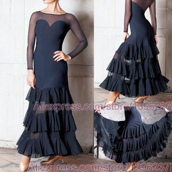 ballroom competition dance dresses women 2019 new design flamenco skirt elegant standard ballroom dress1, Black;red
ballroom competition dance dresses women 2019 new design flamenco skirt elegant standard ballroom dress1, Black;red