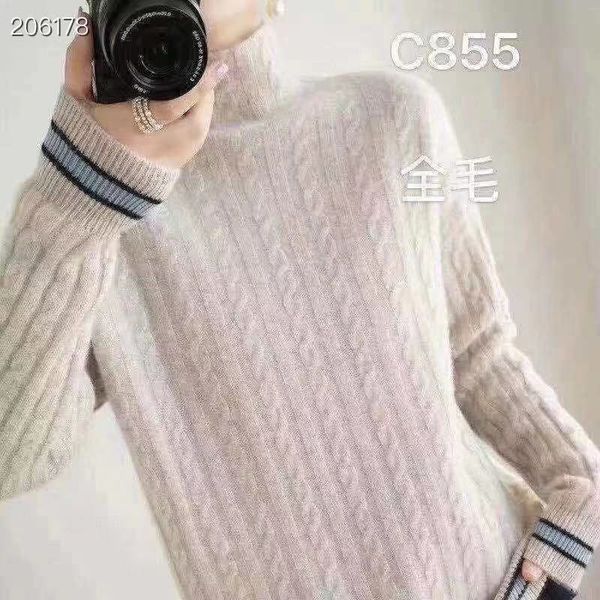 2021 long sleeve thin nightgown high collar retail mesh female sweater jumper u376, White;black
2021 long sleeve thin nightgown high collar retail mesh female sweater jumper u376, White;black