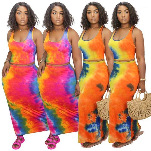 gradient sleeveless women sets skinny long skirt + o neck tank crop casual two peice set for women summer matching sets1, White
gradient sleeveless women sets skinny long skirt + o neck tank crop casual two peice set for women summer matching sets1, White