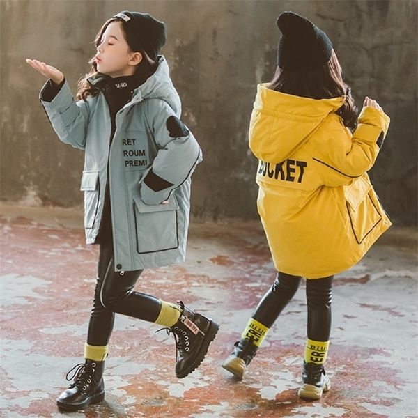 fashion children's coat girls winter jacket for teenage girls warm hooded parkas cotton thick padded long coat kids clothing lj201017, Blue;gray
fashion children's coat girls winter jacket for teenage girls warm hooded parkas cotton thick padded long coat kids clothing lj201017, Blue;gray
