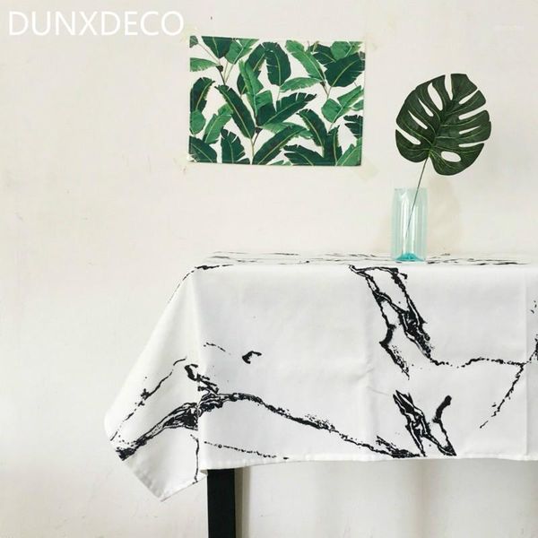 table cloth dunxdeco tablecloth modern party cover fabric chic industry style gray marble poly cotton blend mat home decoration1
table cloth dunxdeco tablecloth modern party cover fabric chic industry style gray marble poly cotton blend mat home decoration1