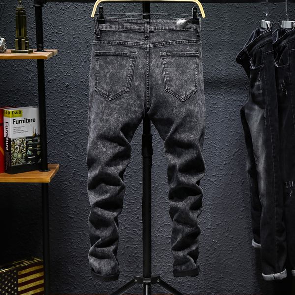 2021 High-quality Thin-elastic Denim Men's Brim Pants, Skinny Jeans Size 28-36 XRTF, Blue
2021 High-quality Thin-elastic Denim Men's Brim Pants, Skinny Jeans Size 28-36 XRTF, Blue