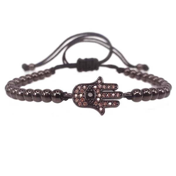 charm bracelets fashion men hamsa bracelet,black round beads & pave setting champagne cz evil eye connector braiding macrame bracelet for, Golden;silver
charm bracelets fashion men hamsa bracelet,black round beads & pave setting champagne cz evil eye connector braiding macrame bracelet for, Golden;silver