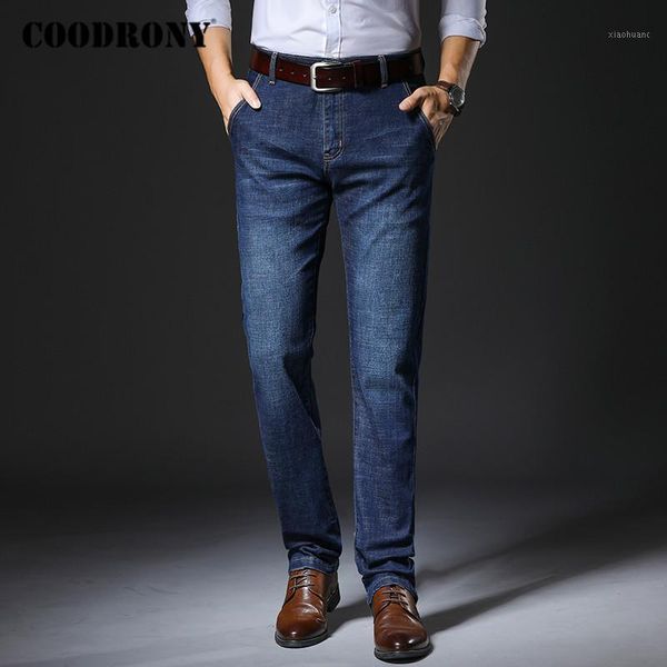 coodrony brand mens jeans autumn winter denim pants men clothing streetwear business casual straight trousers c90101, Blue
coodrony brand mens jeans autumn winter denim pants men clothing streetwear business casual straight trousers c90101, Blue