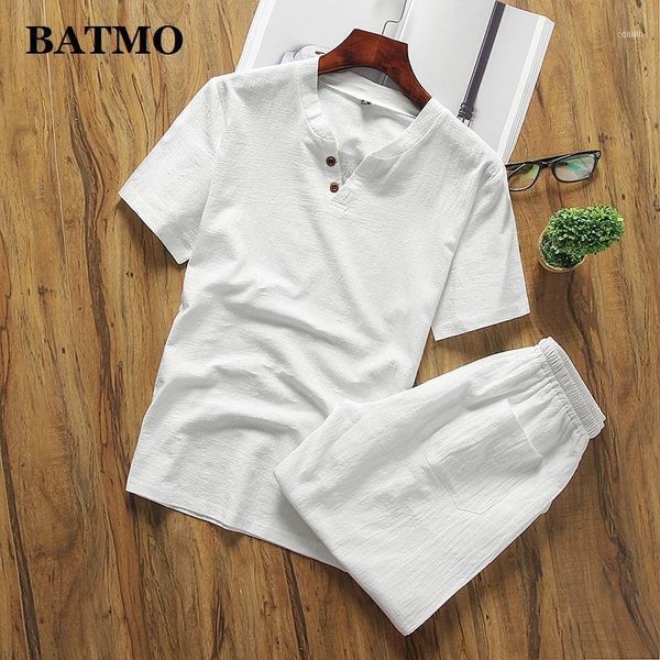 batmo 2019 arrival summer linen men's sets,men's t-shirt+shorts plus-size qt500211, Gray
batmo 2019 arrival summer linen men's sets,men's t-shirt+shorts plus-size qt500211, Gray