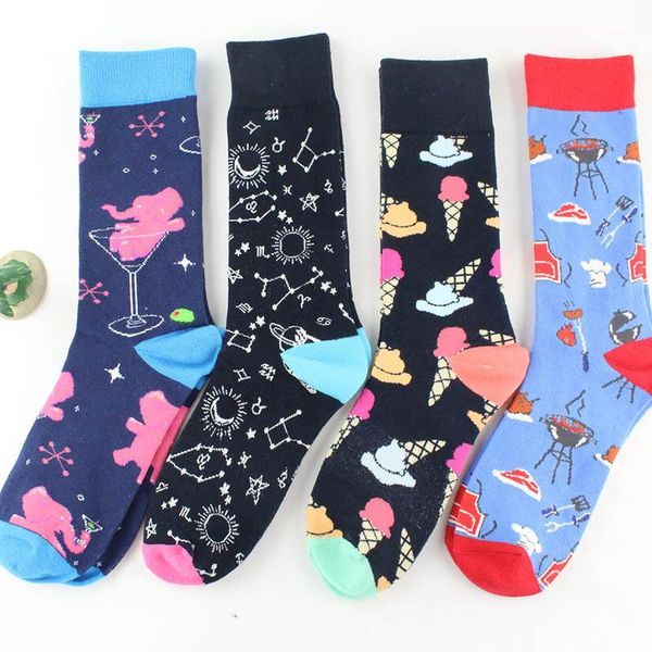 harajuku classic creative casual men socks personality hip hop calcetines hombre sox animal patterned happy cute socks1, Black
harajuku classic creative casual men socks personality hip hop calcetines hombre sox animal patterned happy cute socks1, Black