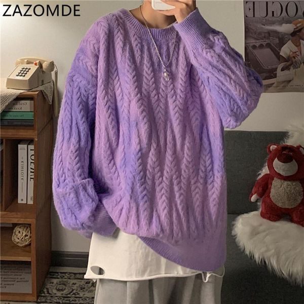 men's sweaters zazomde 2021 winter warm sweater men vintage tricot pull homme casual pullovers male outwear slim knitted solid jumper, White;black
men's sweaters zazomde 2021 winter warm sweater men vintage tricot pull homme casual pullovers male outwear slim knitted solid jumper, White;black