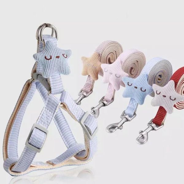 dog collars & leashes cartoon starfish pet chest strap adjustable breathable traction rope small and medium sized cat vest safety belt
dog collars & leashes cartoon starfish pet chest strap adjustable breathable traction rope small and medium sized cat vest safety belt