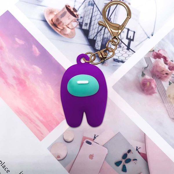 keychains games us pendant among spaceman rubber keychain for women men trinket jewelry key holder, Silver
keychains games us pendant among spaceman rubber keychain for women men trinket jewelry key holder, Silver