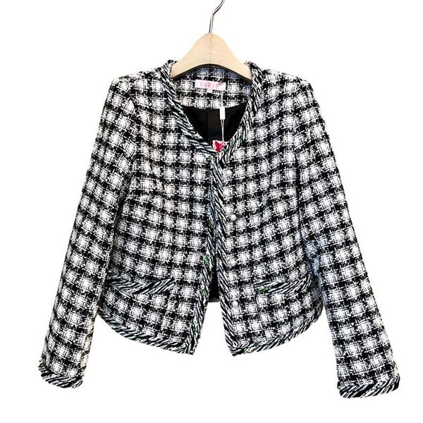 new runway fashion designer women tweed jackets winter autumn ladies coat woolen beaded self-cultivation suit, Black;brown
new runway fashion designer women tweed jackets winter autumn ladies coat woolen beaded self-cultivation suit, Black;brown