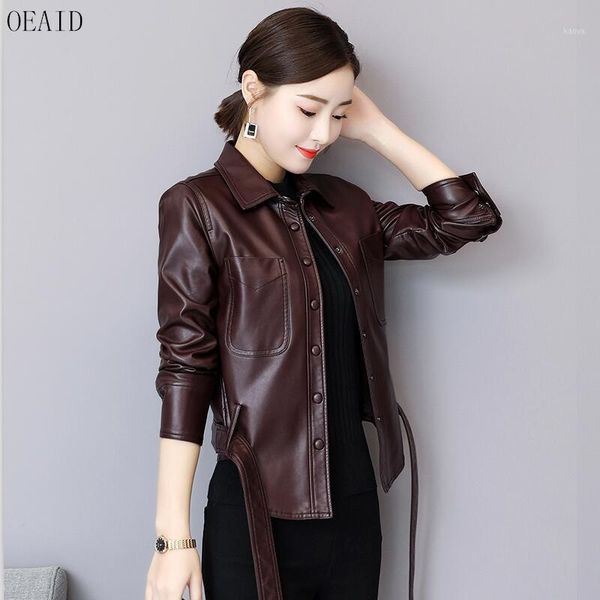 oeaid big size leather coat women 2018 new motorcycle leather jacket women short slim spring and autumn female clothing1, Black
oeaid big size leather coat women 2018 new motorcycle leather jacket women short slim spring and autumn female clothing1, Black