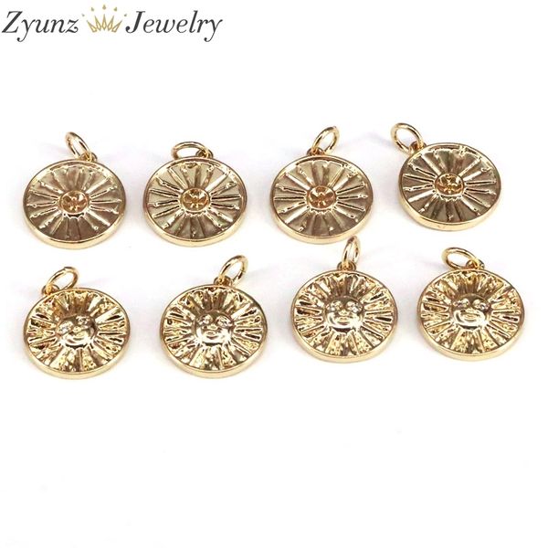 10pcs, gold color vergina sun coin pendant charm, ancient greek sunburst flower q1209, Bronze;silver
10pcs, gold color vergina sun coin pendant charm, ancient greek sunburst flower q1209, Bronze;silver