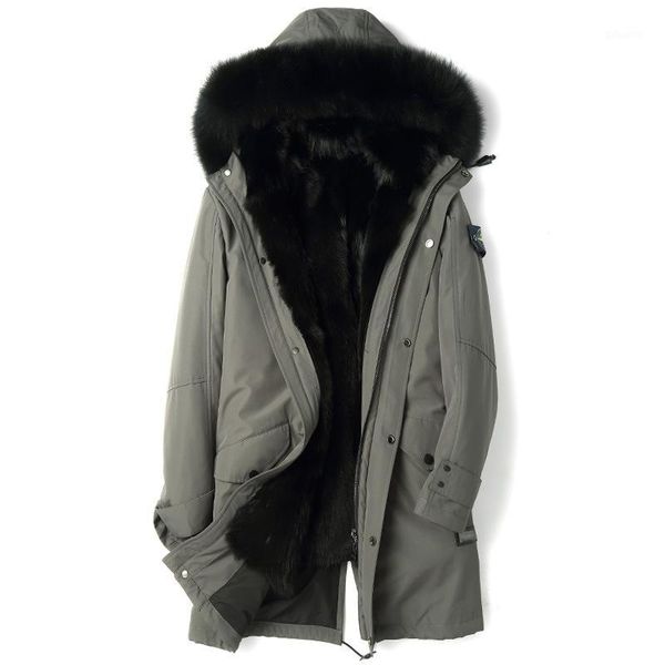 real fur coat men winter parka long jacket raccoon fur collar plus size mens mink jackets parkas hombre 2020 p18pk341, Black
real fur coat men winter parka long jacket raccoon fur collar plus size mens mink jackets parkas hombre 2020 p18pk341, Black