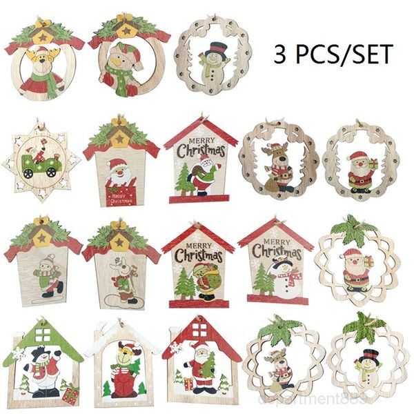 pendant santa clause elk snowman wooden pendants christmas tree ornaments decoration owb1213
pendant santa clause elk snowman wooden pendants christmas tree ornaments decoration owb1213