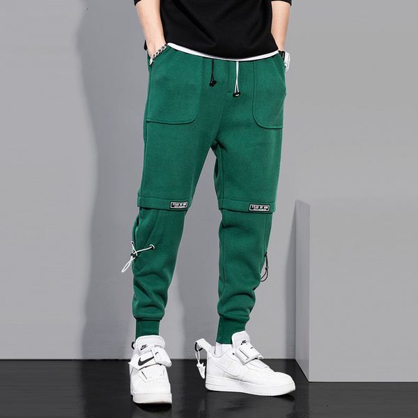 2021 new fashion streetwear casual joggers pants men patchwork spliced designer leisure hip hop sweatpants knitted wide leg trousers oj0a, Black
2021 new fashion streetwear casual joggers pants men patchwork spliced designer leisure hip hop sweatpants knitted wide leg trousers oj0a, Black