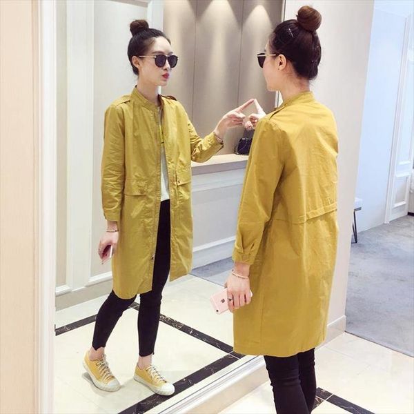 spring trench pails повседневная траншеи пальто женщины ветровка свободные плюс размер хлопок передвижные женщины пальто и пальто, Tan;black
spring trench pails повседневная траншеи пальто женщины ветровка свободные плюс размер хлопок передвижные женщины пальто и пальто, Tan;black
