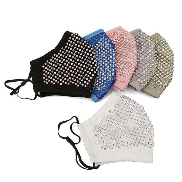 mascarilla shiny crystal masks inlay dustproof grid face washable fashion reusable mascherine breathable female girl in
mascarilla shiny crystal masks inlay dustproof grid face washable fashion reusable mascherine breathable female girl in