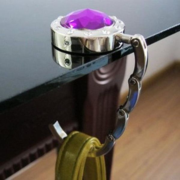 hooks & rails for hanging crystal alloy magic the bag handbag portable hook purse holder round at table
hooks & rails for hanging crystal alloy magic the bag handbag portable hook purse holder round at table