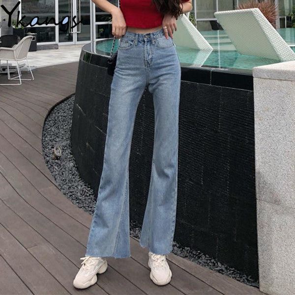 women's jeans vintage high waist flare mom women boyfriend bell bottom denim pants female casual wide leg push up hip streetwear, Blue
women's jeans vintage high waist flare mom women boyfriend bell bottom denim pants female casual wide leg push up hip streetwear, Blue