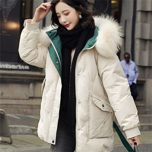 hooded winter jacket women white duck down thick parkas warm snow coat c1204, Black
hooded winter jacket women white duck down thick parkas warm snow coat c1204, Black