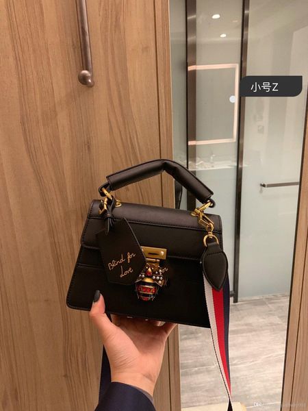 genuine ladies bag 2020 leather shoulder bee bag g queen margaret crossbody fashion luxury luxury 1.1 goddx, Red;black
genuine ladies bag 2020 leather shoulder bee bag g queen margaret crossbody fashion luxury luxury 1.1 goddx, Red;black