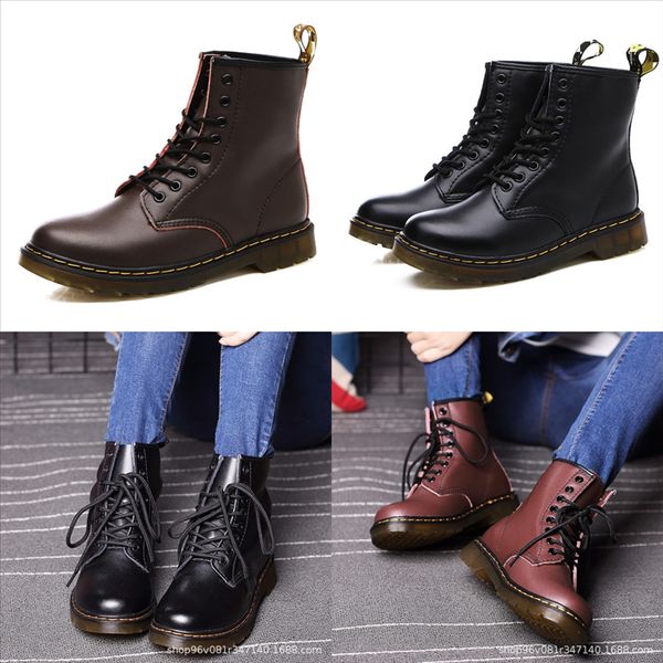tymtr genuine leather couple mensboots woman boot leather classic high leather waterproof lace autumn shoes women single winter up, Black
tymtr genuine leather couple mensboots woman boot leather classic high leather waterproof lace autumn shoes women single winter up, Black